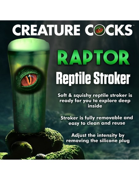 Masturbateur Creature Raptor Vert | FetishXplore