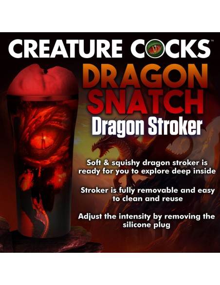 Masturbateur Creature Dragon Rouge | FetishXplore