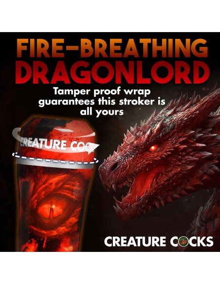 Masturbateur Creature Dragon Rouge | FetishXplore