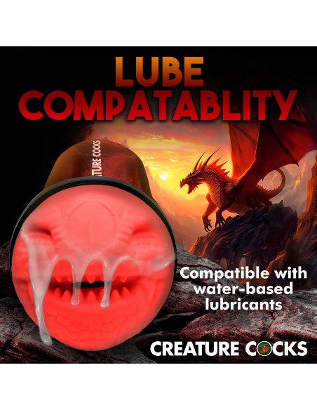 Masturbateur Creature Dragon Rouge | FetishXplore