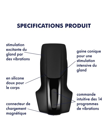 Masturbateur Satisfyer Men Vibration | FetishXplore