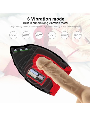 Masturbateur Vibrant Oral Chiven 6 Vibrations | FetishXplore
