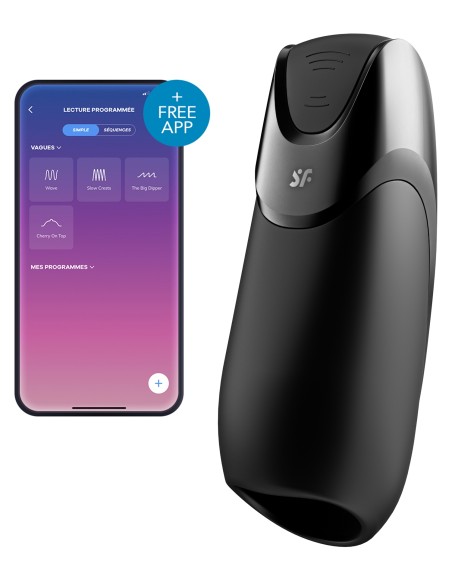 Masturbateur Connecté Men Vibration Satisfyer | FetishXplore