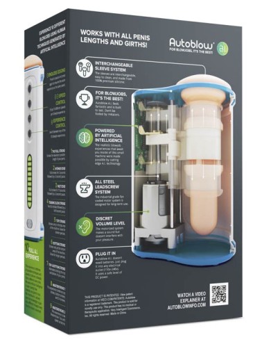 Masturbateur Automatique Autoblow AI 10 Xperiences | FetishXplore