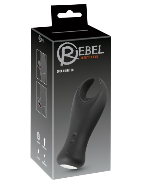 Masturbateur de Gland Cock Vibrator Rebel 10 Vibrations | FetishXplore