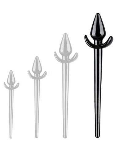 Plug Queue Zoo Tail XL 12x6cm Noire | FetishXplore