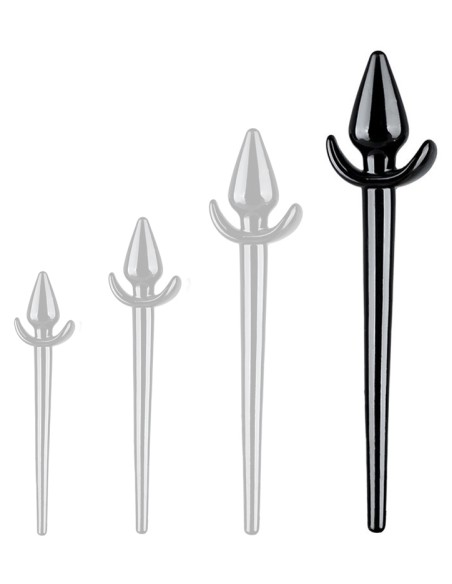 Plug Queue Zoo Tail XL 12x6cm Noire | FetishXplore