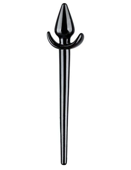 Plug Queue Zoo Tail XL 12x6cm Noire | FetishXplore