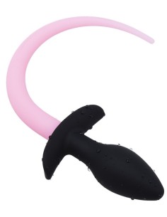 Plug Queue de Chien Phosphorescent Puppy 8x3.2cm Rose | FetishXplore