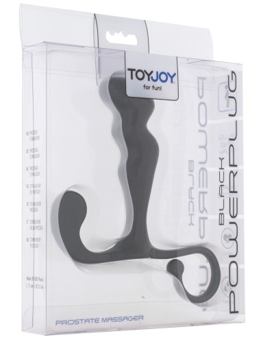 Prostate Stimulator Power Plug 10 x 3 cm Black