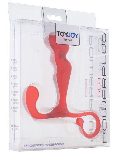 Stimulateur de Prostate Power Plug 10 x 3 cm Rouge | FetishXplore