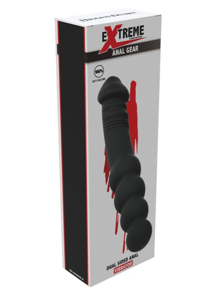 Double Gode Vibrant Dick'n Balls 23 x 4 cm | FetishXplore