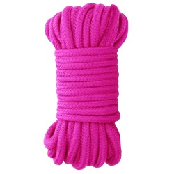 Corde de Bondage Rose 10 Mètres