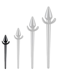 Plug Queue Zoo Tail S 6x2.5cm Noire | FetishXplore