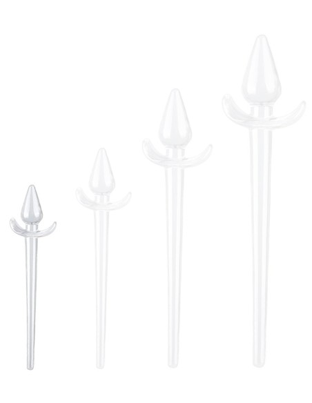 Plug Tail Zoo Tail S 6 x 2.5 cm - 16 cm Transparent Tail