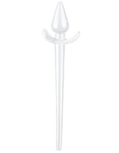 Plug Queue Zoo Tail M 8x4cm Transparente | FetishXplore 2