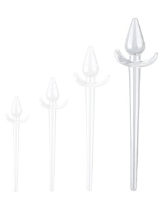 Plug Queue Zoo Tail XL 12x6cm Transparente | FetishXplore