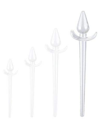 Plug Queue Zoo Tail XL 12x6cm Transparente | FetishXplore
