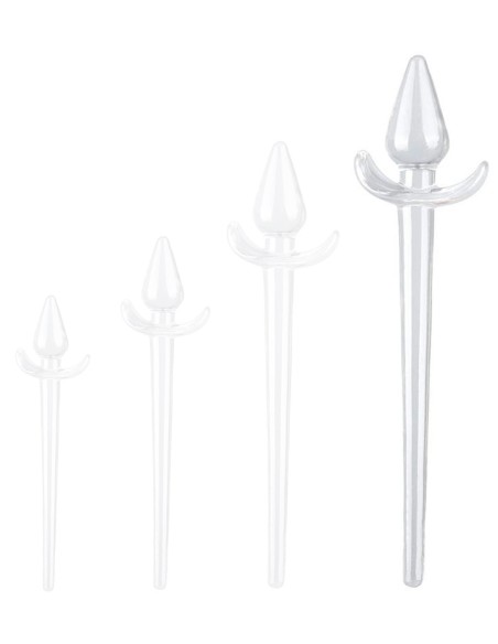 Plug Queue Zoo Tail XL 12x6cm Transparente | FetishXplore