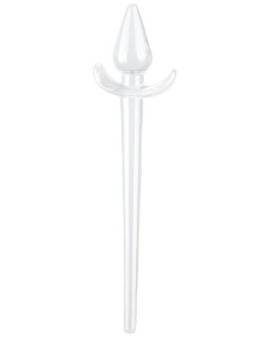 Plug Queue Zoo Tail XL 12x6cm Transparente | FetishXplore 2
