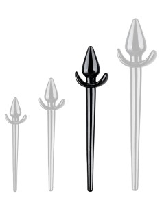 Plug Queue Zoo Tail L 10x5cm Noire | FetishXplore