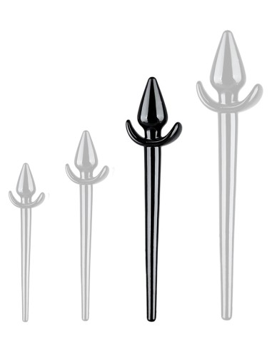 Plug Tail Zoo Tail L 10 x 5 cm - Tail 27 cm Black