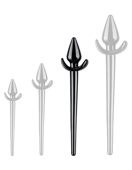 Plug Tail Zoo Tail L 10 x 5 cm - Tail 27 cm Black
