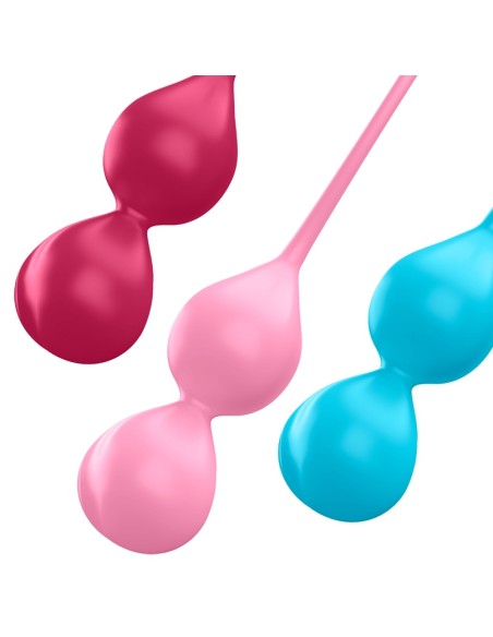 Boules de Geisha V-Balls Satisfyer 8 x 3.4 cm | FetishXplore