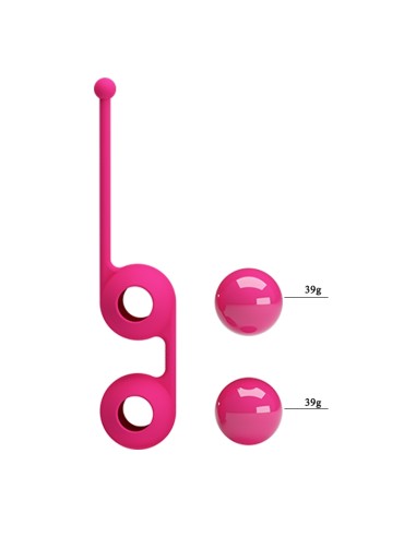 Boules de Geisha Tighten Up III Pretty Love 8.5 x 3.4cm | FetishXplore
