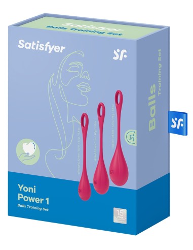 Kit d'entraînement Boules de Geisha YONI POWER 1 Rose | FetishXplore