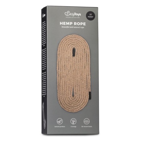 Corde en Fibres de Chanvre 10 Mètres