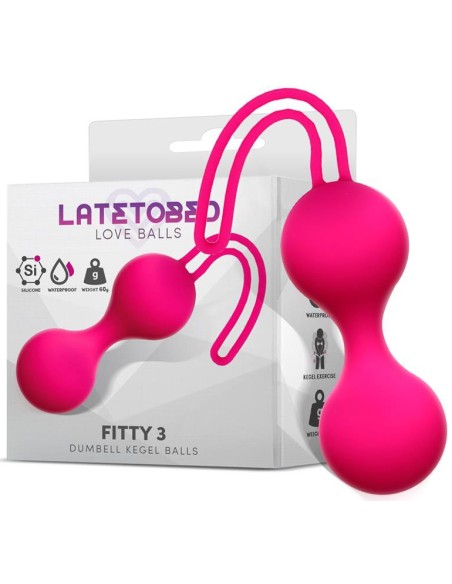 Boules de Kegel Fitty 3 Roses 3cm - Poids 62gr | FetishXplore
