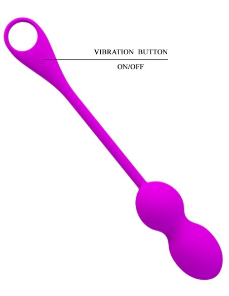 Boules de Geisha Vibrantes Elvira Violet | FetishXplore