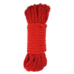 Corde de Bondage 10 Mètres Rouge