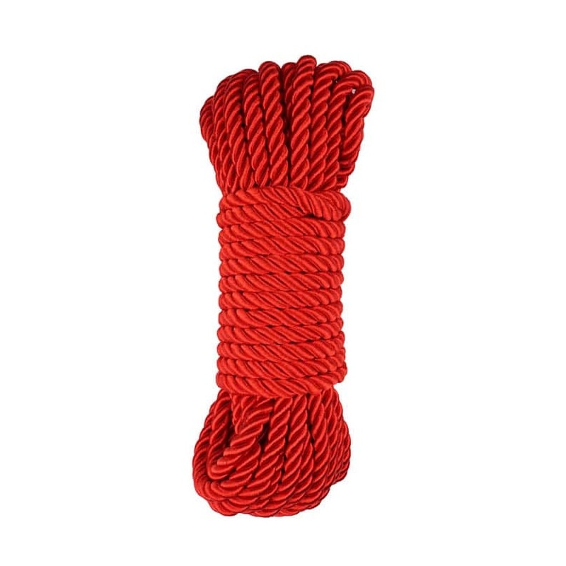 Corde de Bondage 10 Mètres Rouge