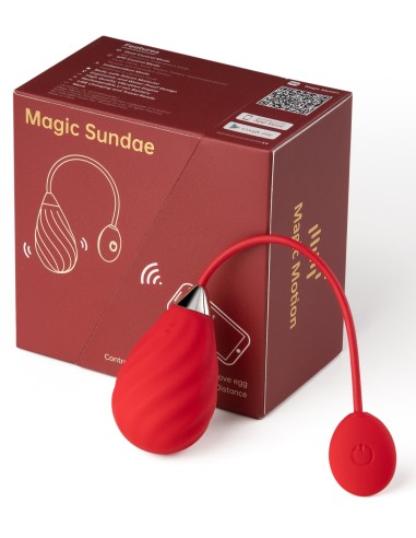 Œuf Vibrant Connecté Magic Sundae 6 x 3.5cm | FetishXplore
