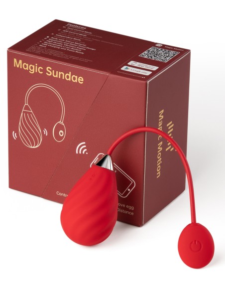 Œuf Vibrant Connecté Magic Sundae 6 x 3.5cm | FetishXplore