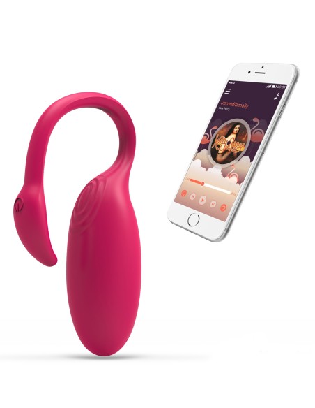 Œuf Vibrant Flamingo avec Contrôle à Distance 7.2 x 3 | FetishXplore