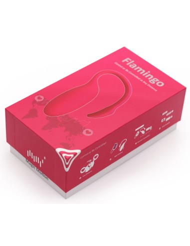 Œuf Vibrant Flamingo avec Contrôle à Distance 7.2 x 3 | FetishXplore