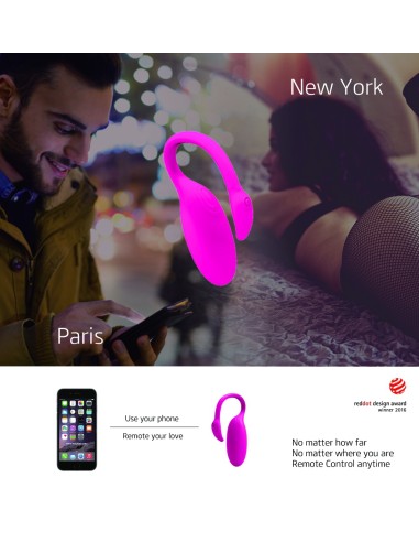 Œuf Vibrant Flamingo avec Contrôle à Distance 7.2 x 3 | FetishXplore