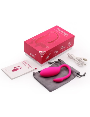 Œuf Vibrant Flamingo avec Contrôle à Distance 7.2 x 3 | FetishXplore
