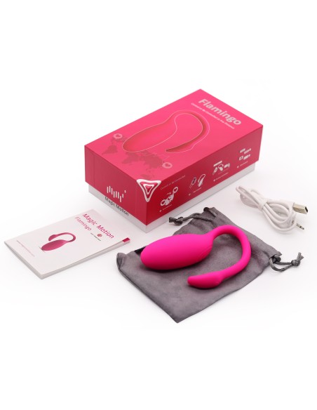 Œuf Vibrant Flamingo avec Contrôle à Distance 7.2 x 3 | FetishXplore