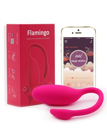 Œuf Vibrant Flamingo avec Contrôle à Distance 7.2 x 3 | FetishXplore