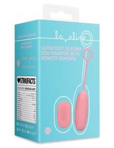 Œuf Vibrant Sans Fil Egg Soft Vibrator 8 x 3.3 cm Rose | FetishXplore 2