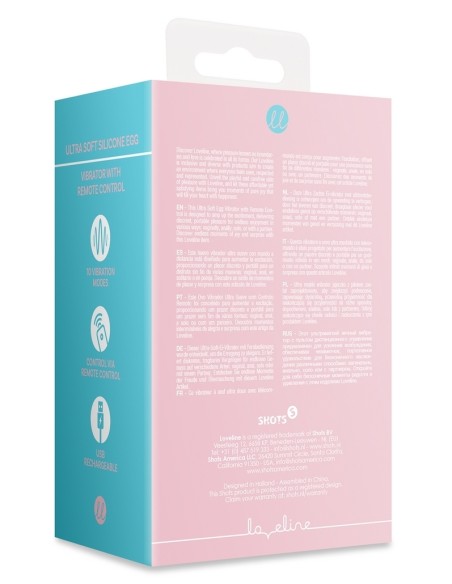 Œuf Vibrant Sans Fil Egg Soft Vibrator 8 x 3.3 cm Rose | FetishXplore