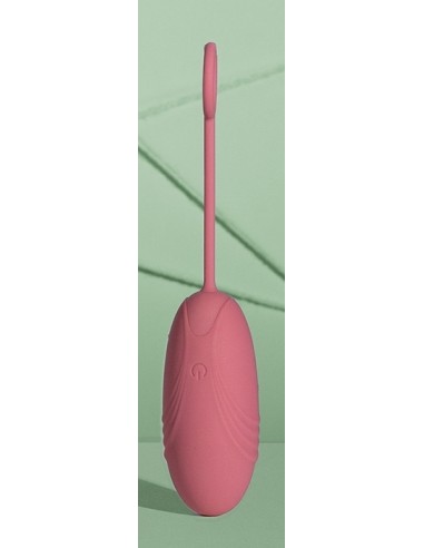 Œuf Vibrant Sans Fil Egg Soft Vibrator 8 x 3.3 cm Rose | FetishXplore
