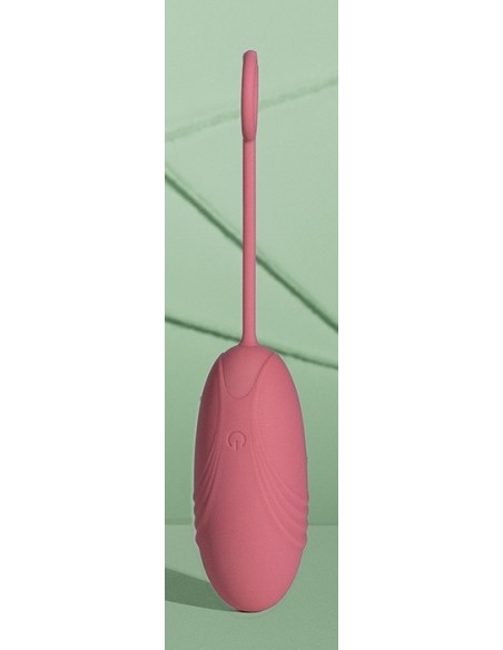 Œuf Vibrant Sans Fil Egg Soft Vibrator 8 x 3.3 cm Rose | FetishXplore
