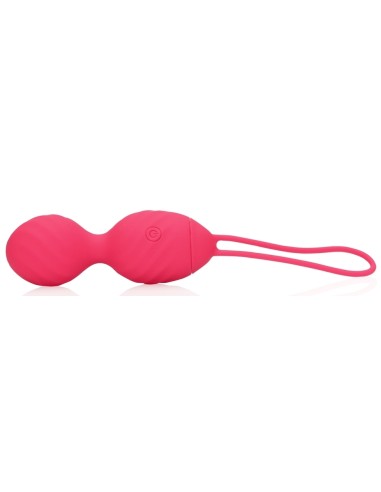 Boules de Geisha Vibrantes Strawred 10 x 3.5cm | FetishXplore