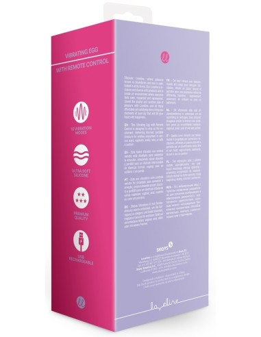 Œuf Vibrant Sans Fil Egg Soft Vibrator 8 x 3.3 cm | FetishXplore