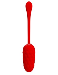 Œuf Vibrant Marina 8 x 3.3cm Rouge | FetishXplore